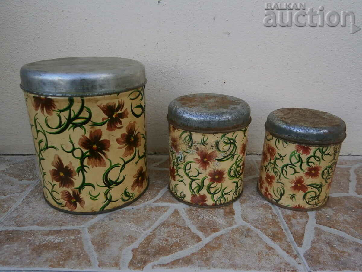 Auction retro vintage coffee spice boxes kitia Auction retro vintage coffee spice boxes kitia