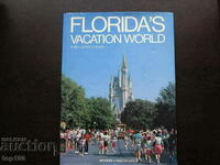 FLORIDA" S VACATION WORLD ЦВЕТЕН АЛБУМ ОТ 1992г.  БЗЦ  !!!