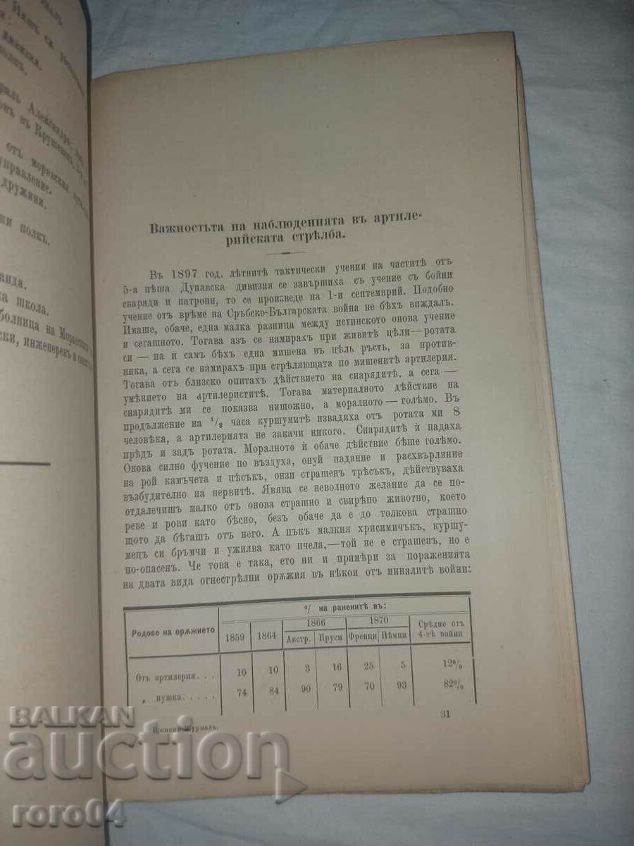 MILITARY JOURNAL - 1899 - 6 MILITARY JOURNAL - 1899 - 6