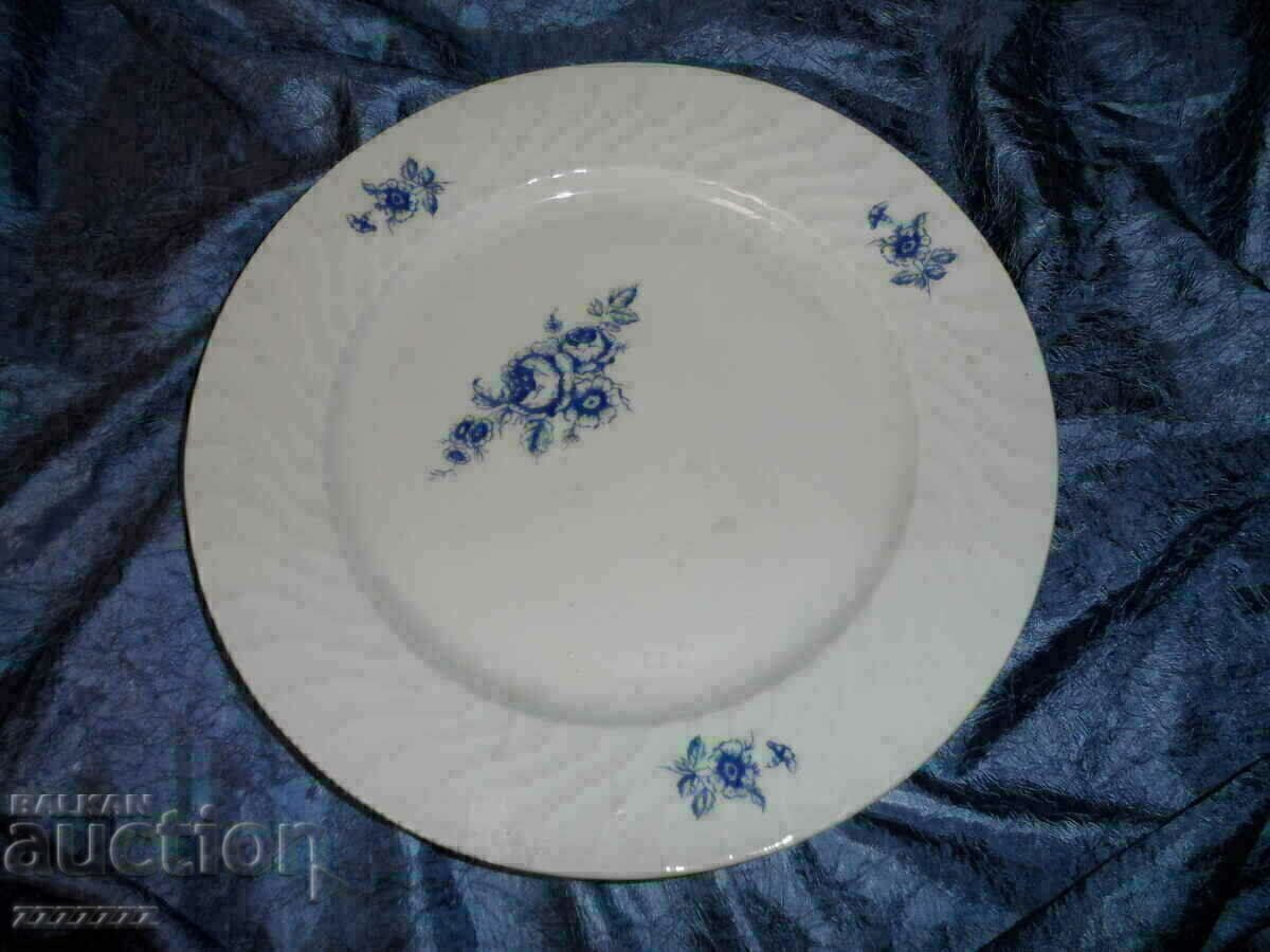 porcelain, large plate, platter - 5 porcelain, large plate, platter - 5