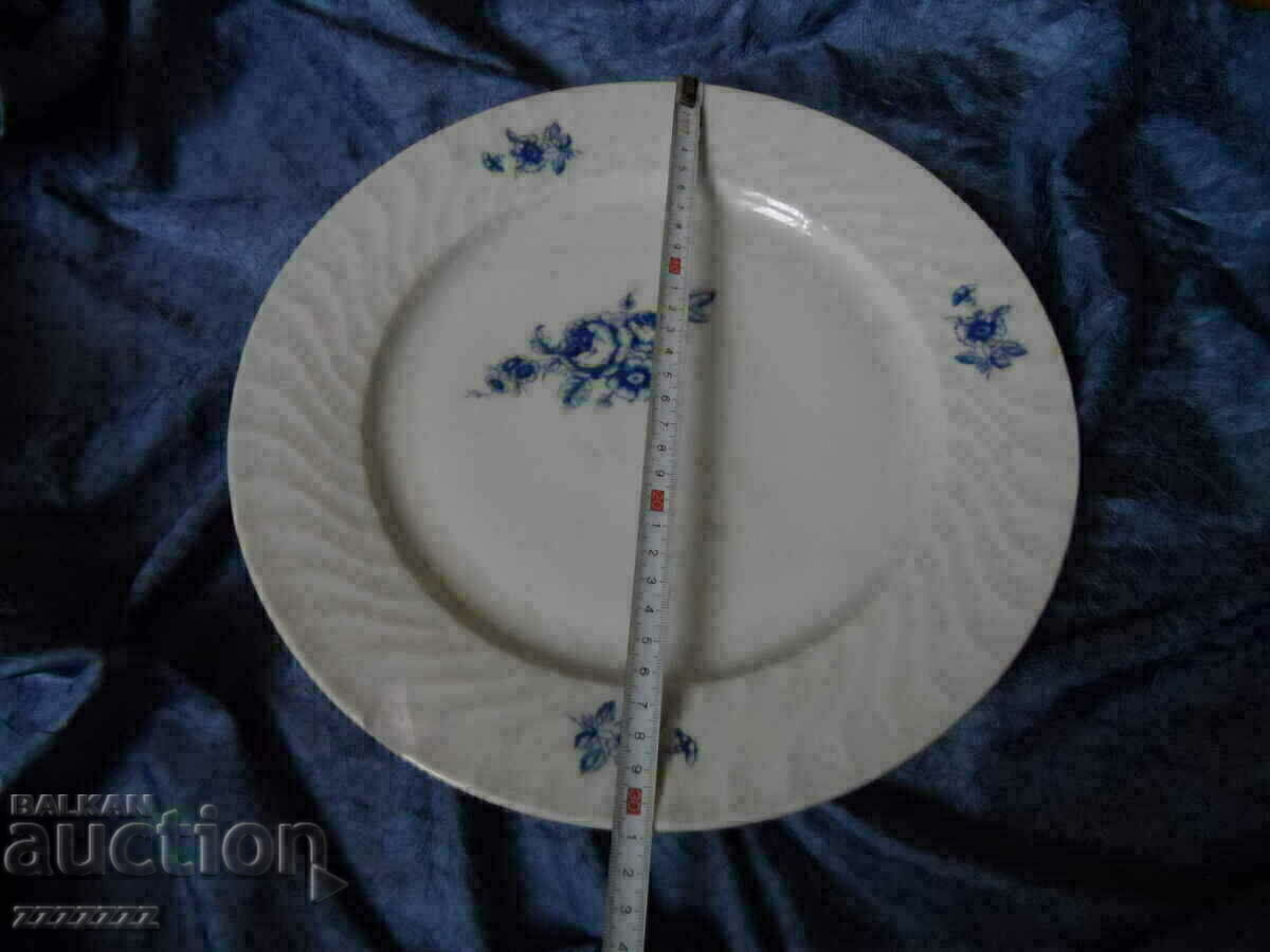 porcelain, large plate, platter - 6 porcelain, large plate, platter - 6