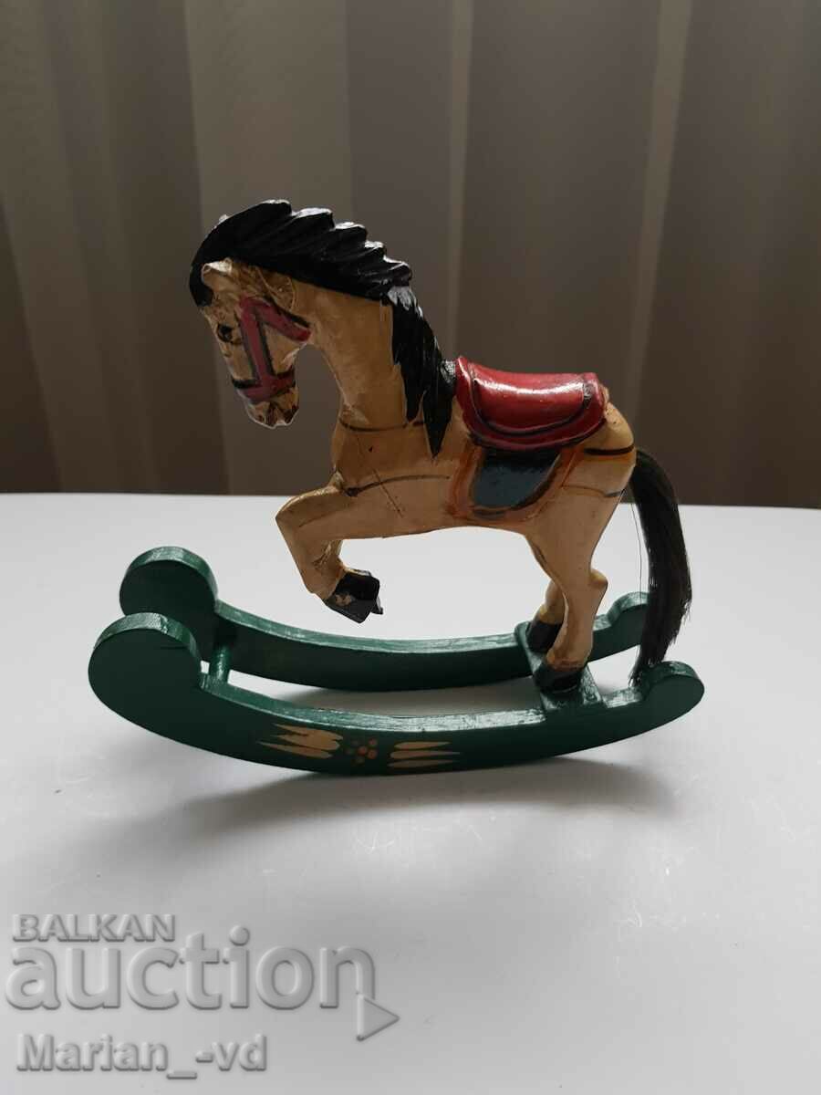 Old wooden horse toy figure carving with price 60.00 BGN | € 30.68 Old wooden horse toy figure carving with price 60.00 BGN | € 30.68