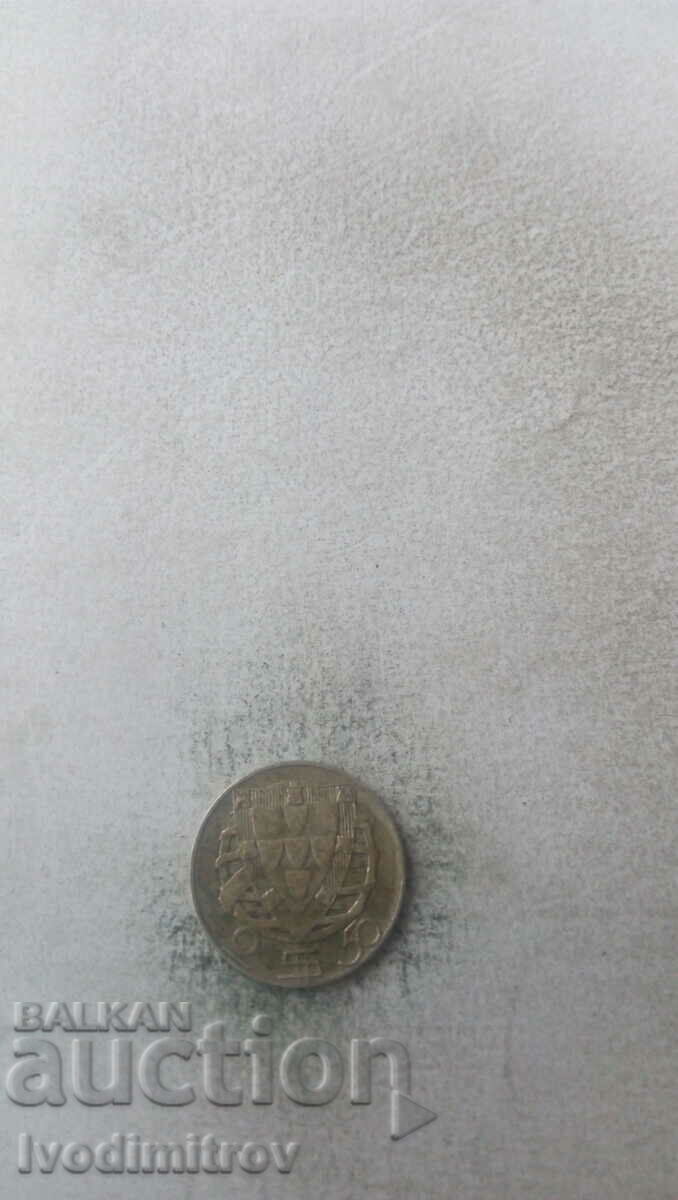 Portugalia 2,5 Escudos 1942 Argint