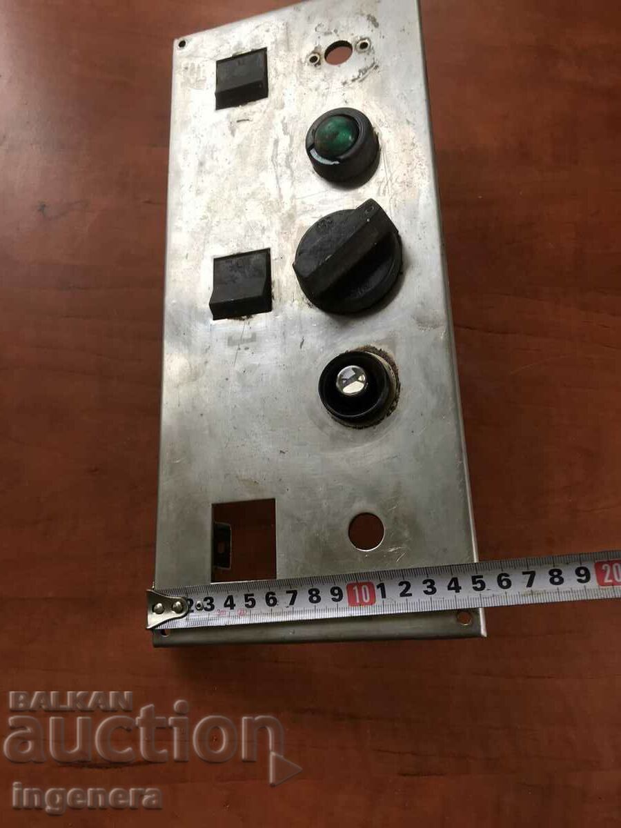 DASHBOARD PANEL METAL STAINLESS STEEL FOR PROM. EL. STOVE "PAUTALIA" with price 18.00 BGN | € 9.20 DASHBOARD PANEL METAL STAINLESS STEEL FOR PROM. EL. STOVE "PAUTALIA" with price 18.00 BGN | € 9.20