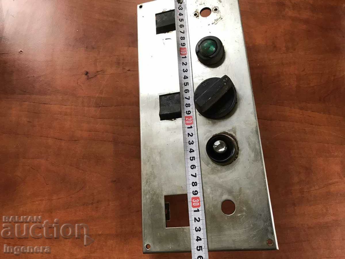 Auction DASHBOARD PANEL METAL STAINLESS STEEL FOR PROM. EL. STOVE "PAUTALIA" Auction DASHBOARD PANEL METAL STAINLESS STEEL FOR PROM. EL. STOVE "PAUTALIA"