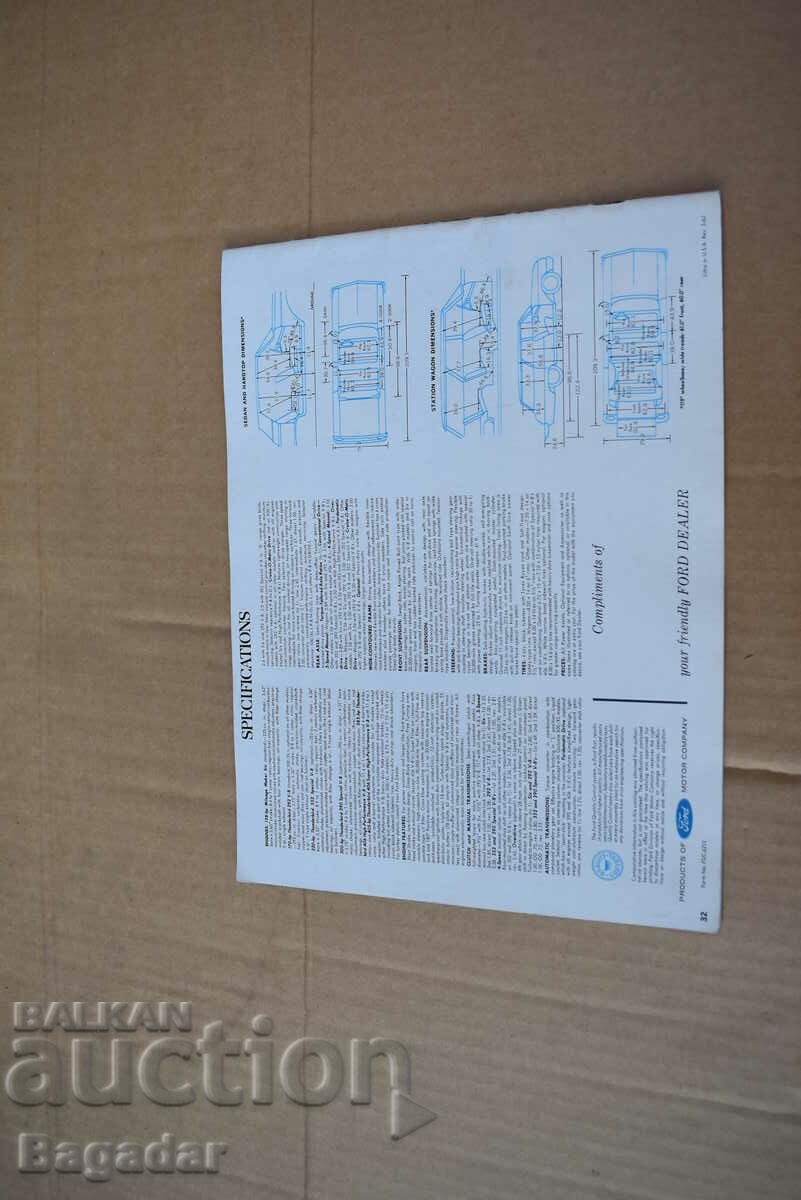 Ford 1962 - 6 Ford 1962 - 6