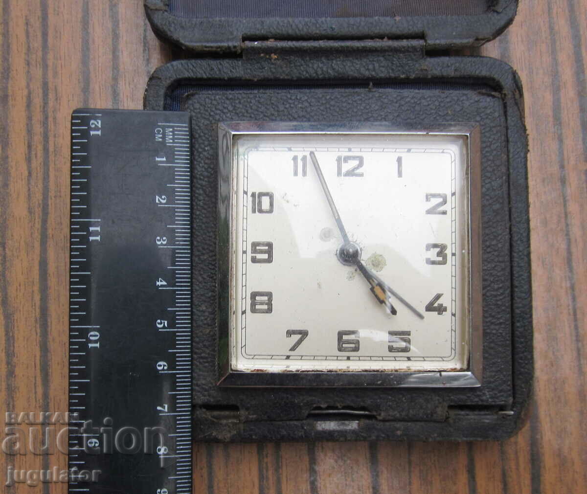 old vintage folding clock alarm clock for decoration - 6