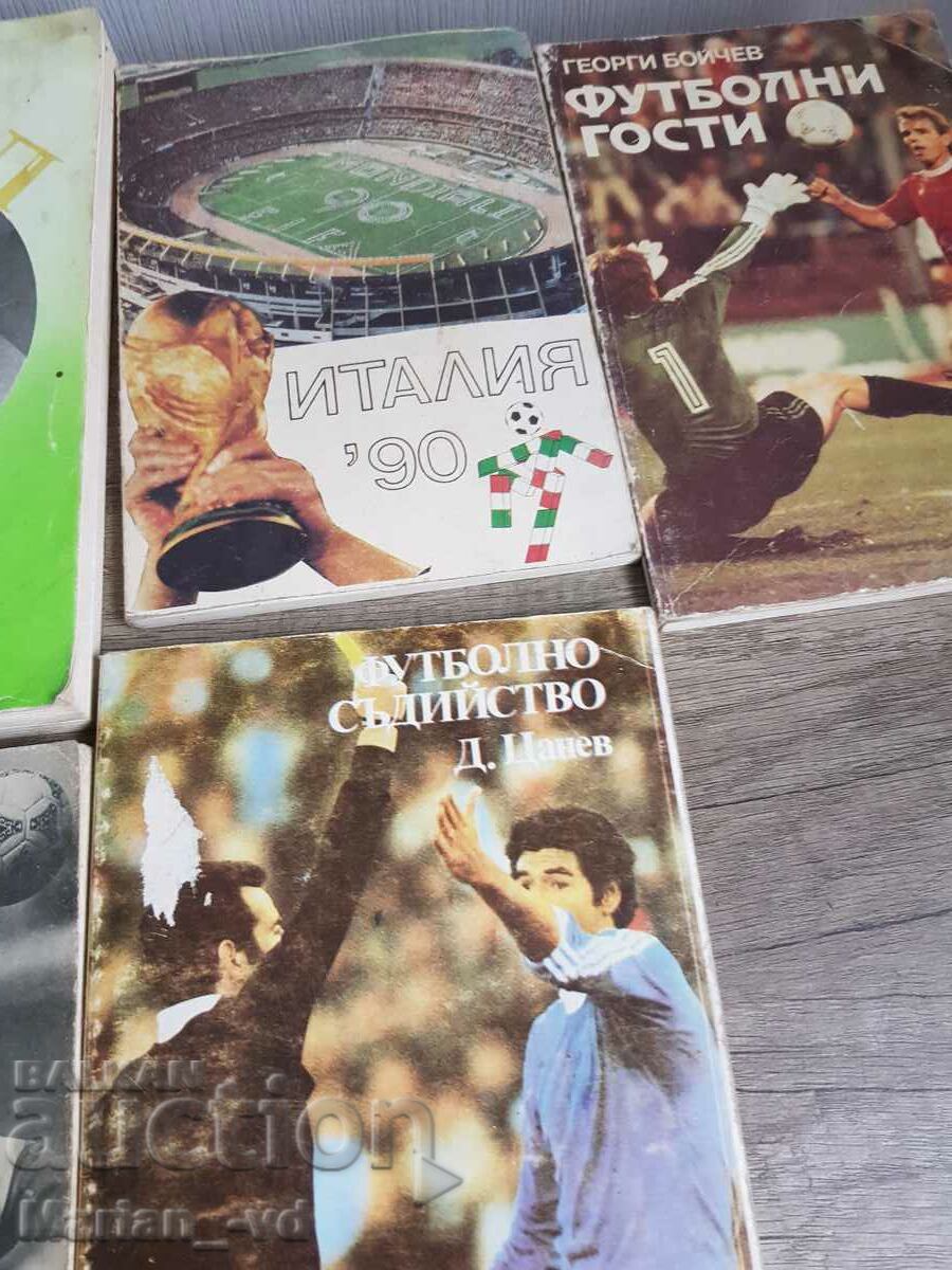 Lot of football books - 5