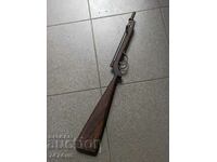 RARE SOC CHILDREN'S TOY RIFLE SOLID WOOD