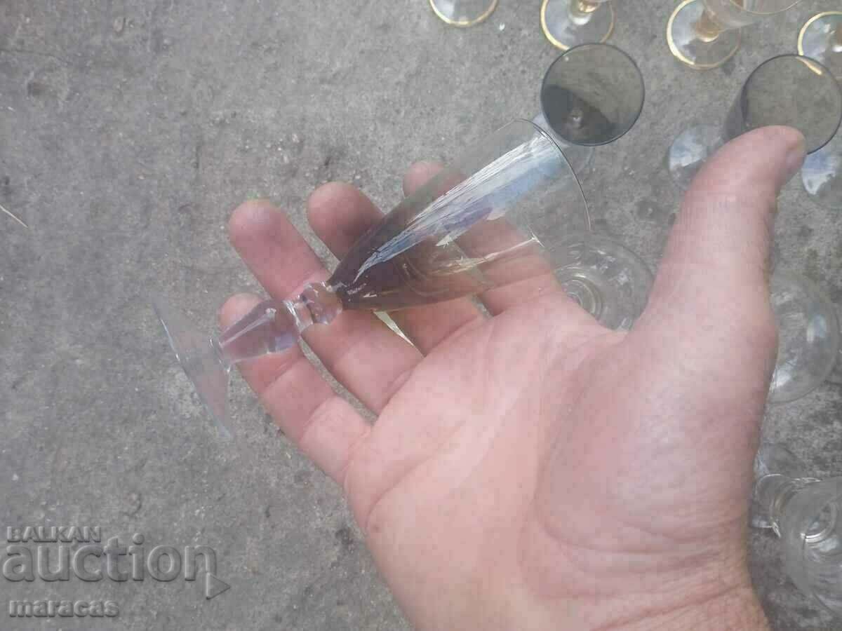 Delivery of Old crystal glasses. Delivery of Old crystal glasses.