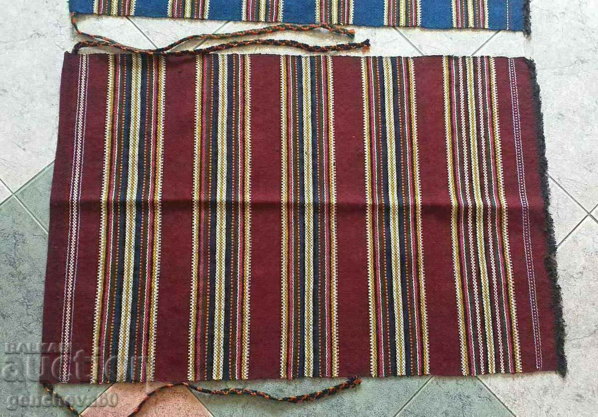 Two woolen chaise aprons/ Yambolsko with price 50.00 BGN | € 25.56 Two woolen chaise aprons/ Yambolsko with price 50.00 BGN | € 25.56