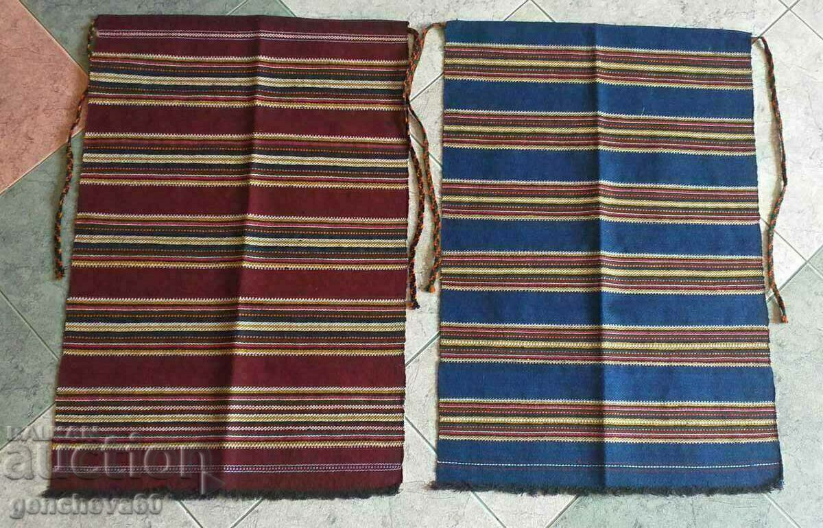 Two woolen chaise aprons/ Yambolsko Two woolen chaise aprons/ Yambolsko