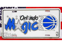 Metal Sign ORLANDO MAGIC FLORIDA USA NBA