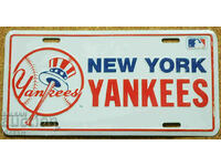 Μεταλλική επιγραφή NEW YORK YANKEES USA
