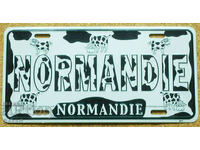Μεταλλική πινακίδα NORMANDIE