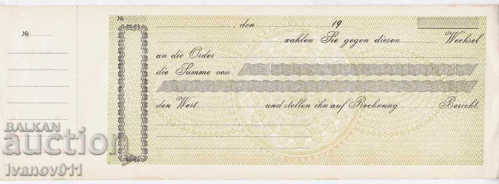 Order Record Form 1930 - MINT Order Record Form 1930 - MINT