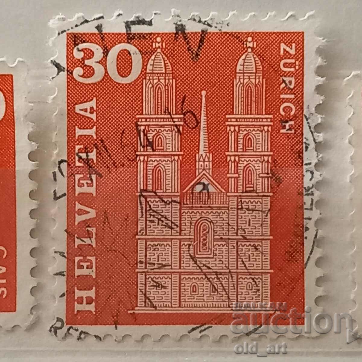 Postage stamp - Switzerland, Postal History, 1963