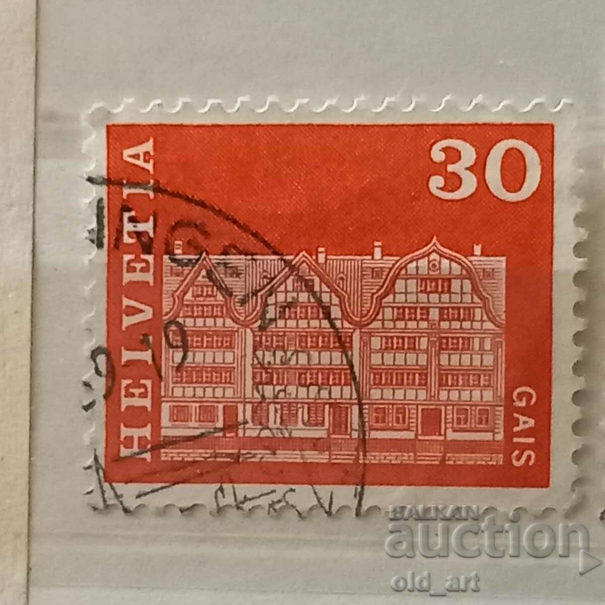 Postage stamp - Switzerland, Postal History, 1963