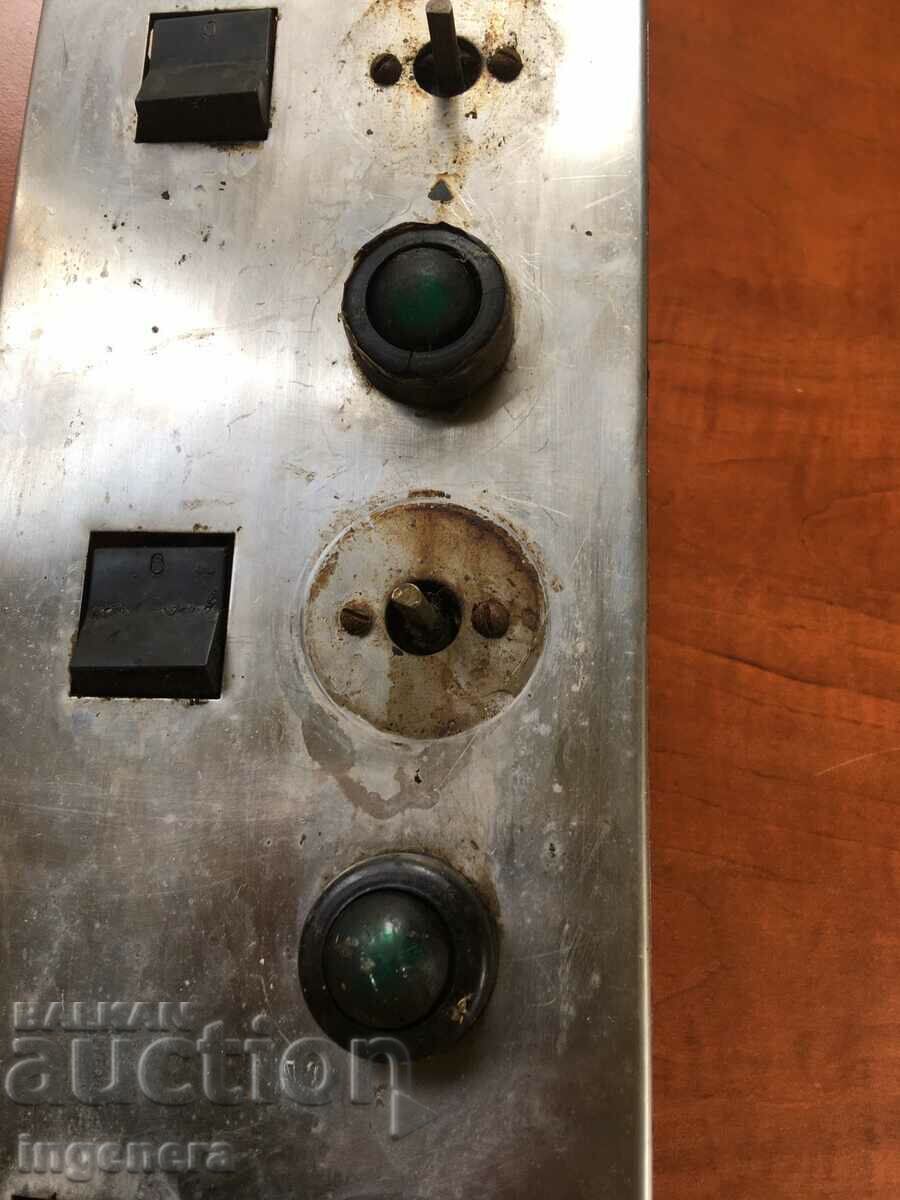 DASHBOARD PANEL METAL STAINLESS STEEL FOR PROM. EL. STOVE "PAUTALIA" - 6 DASHBOARD PANEL METAL STAINLESS STEEL FOR PROM. EL. STOVE "PAUTALIA" - 6