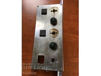 DASHBOARD PANEL METAL STAINLESS STEEL FOR PROM. EL. STOVE "PAUTALIA"