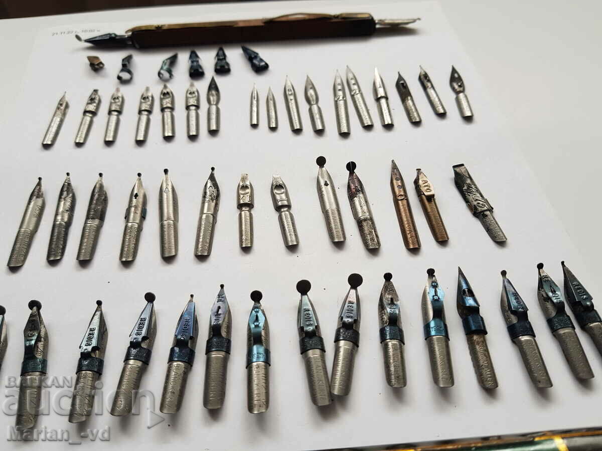 Johann Faber "APOLLO" box and F.Soennecken quill - 6 Johann Faber "APOLLO" box and F.Soennecken quill - 6