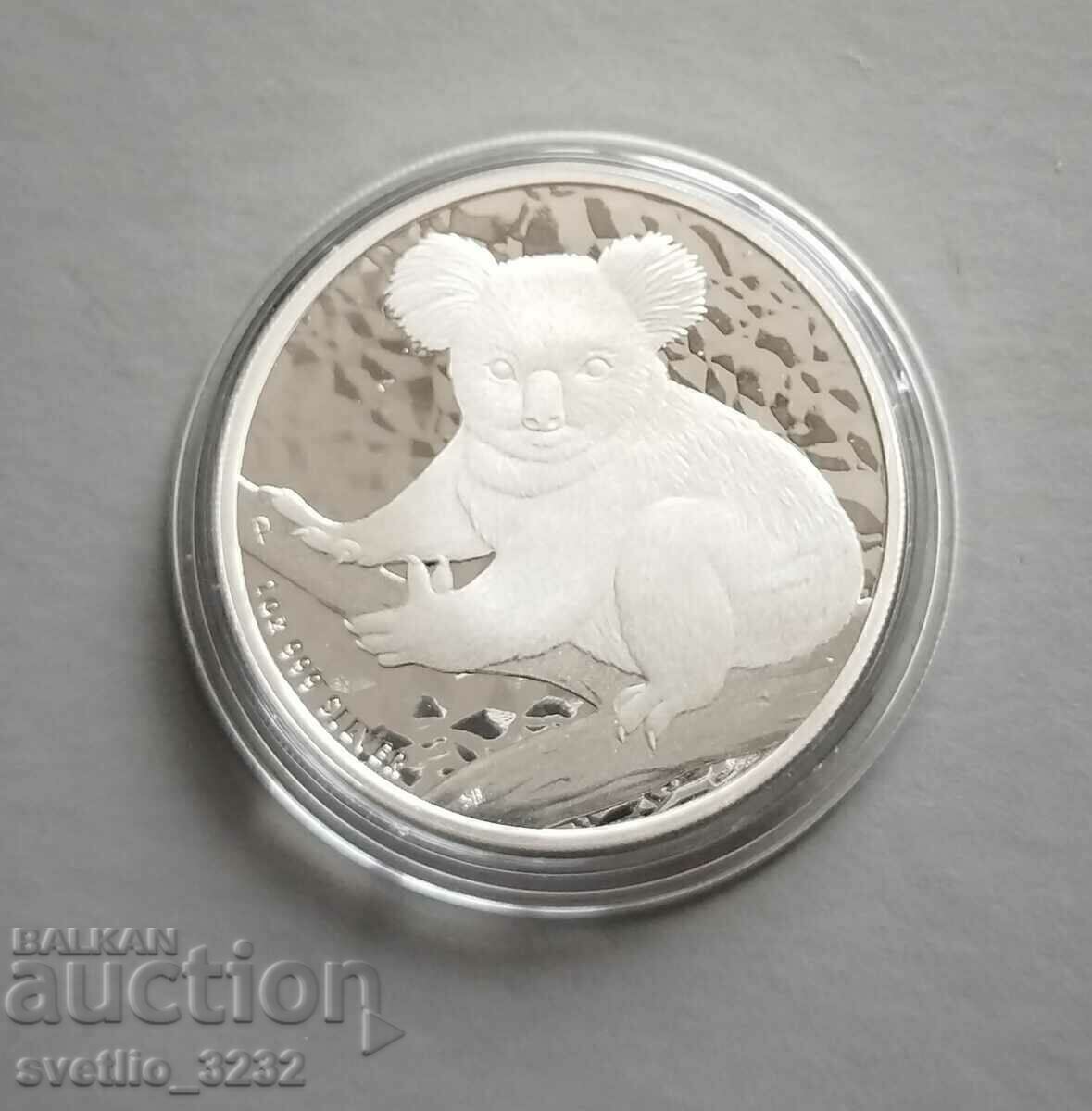 Argint 1 OZ 2009 Koala