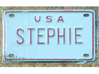 Metal Sign USA STEPHIE