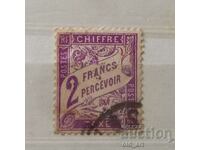Пощенска марка - Франция, Таксова марка, за доплащане, 1926