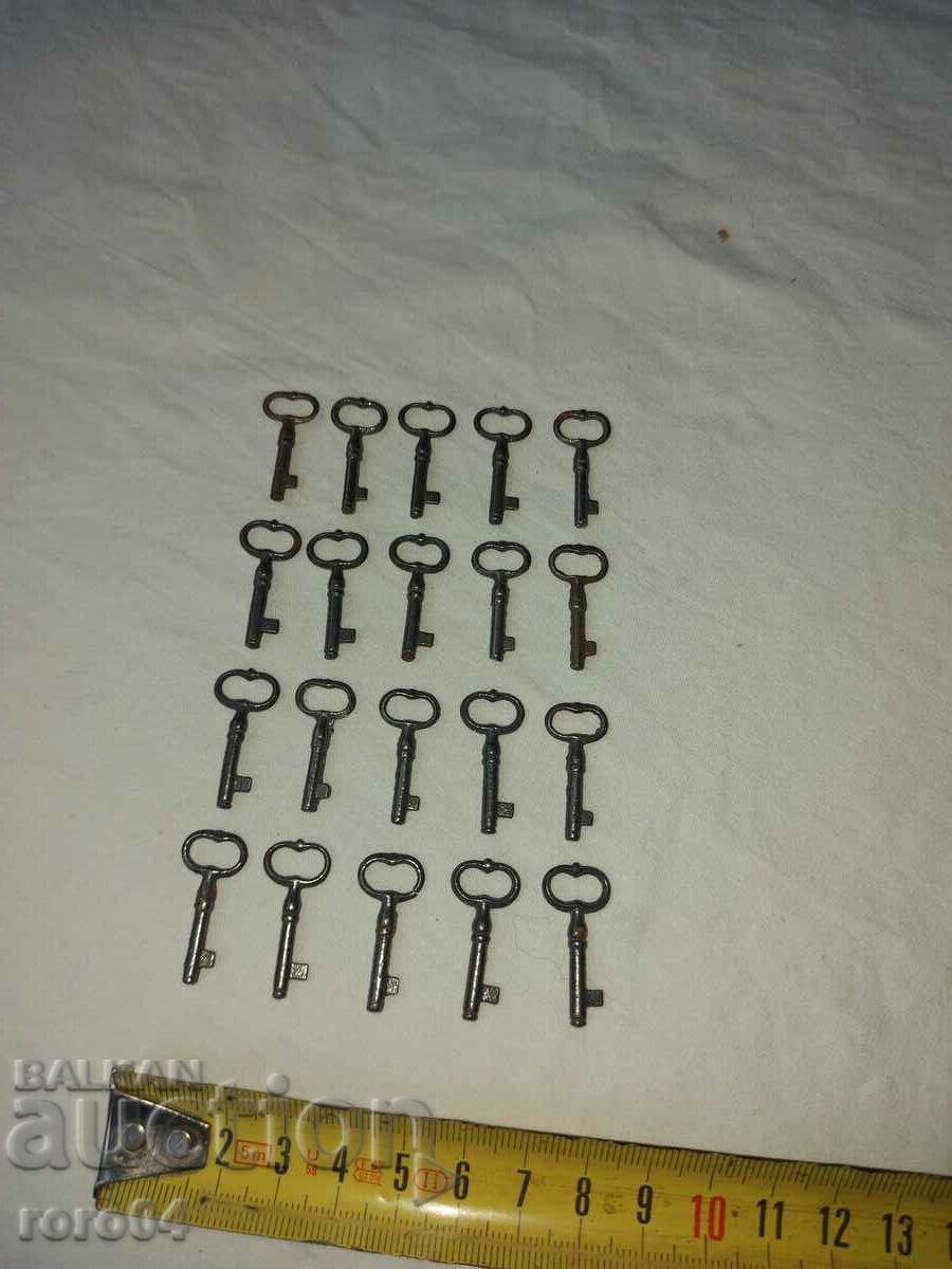 KEY - KEYS - 20 PCS - 6 KEY - KEYS - 20 PCS - 6