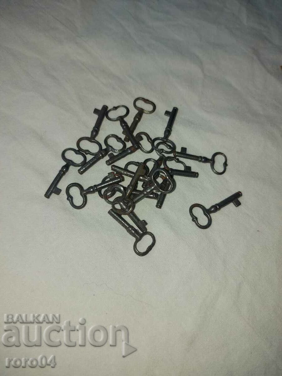 KEY - KEYS - 20 PCS - 7 KEY - KEYS - 20 PCS - 7