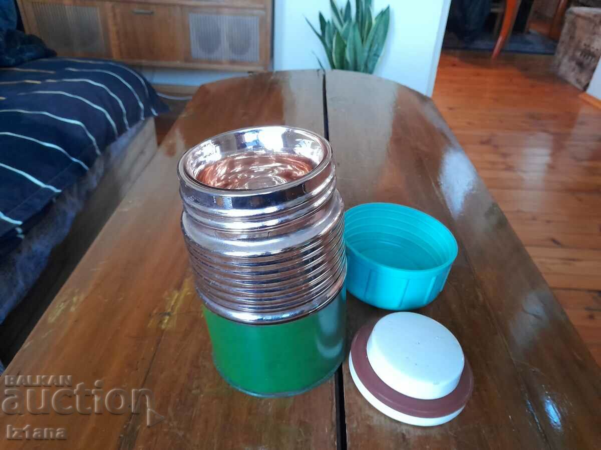 Auction  Old thermos, thermocouple