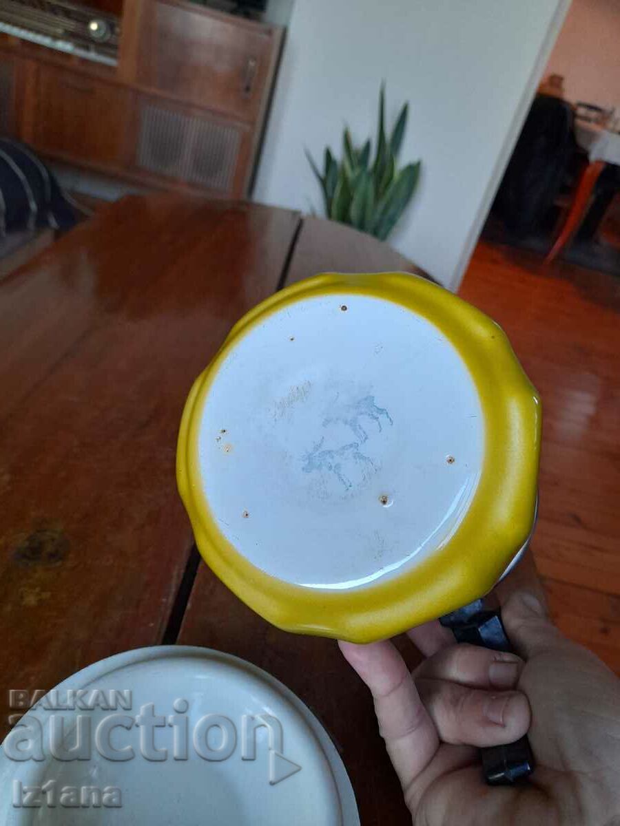 Old enamel teapot - 6 Old enamel teapot - 6