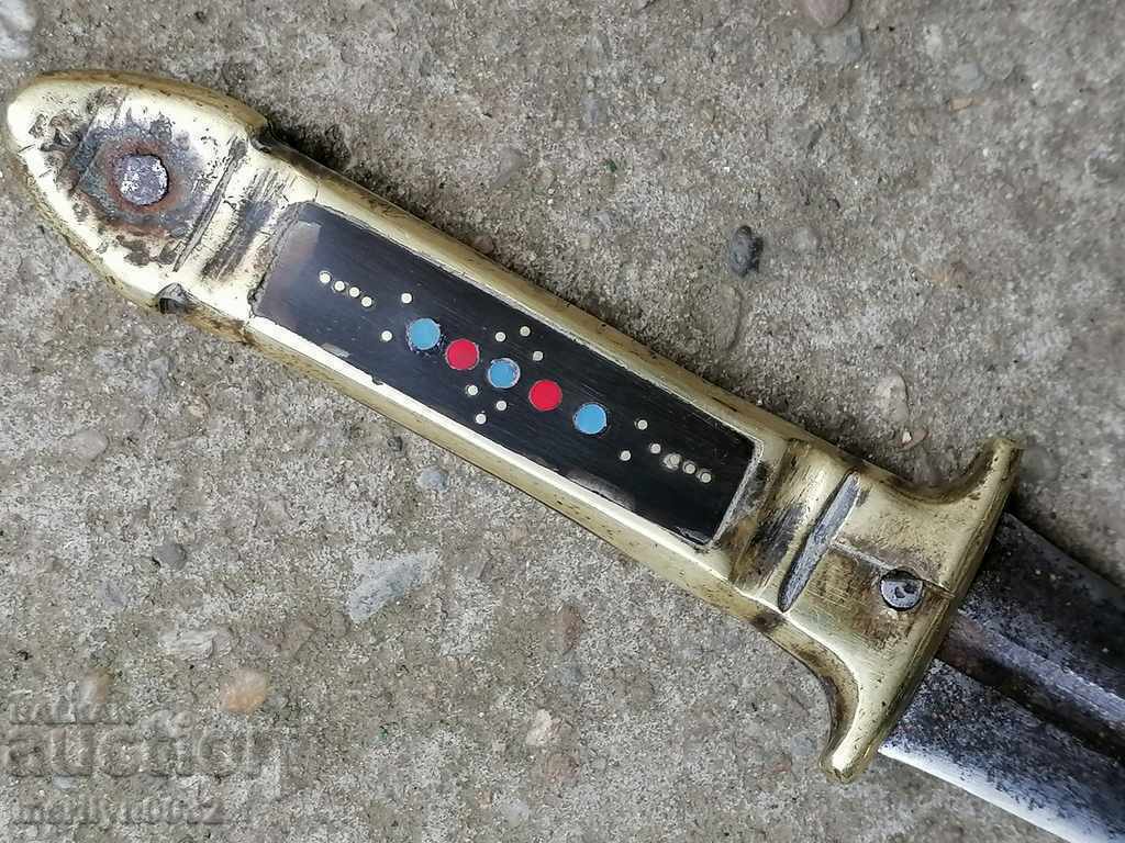Auction Gabrovo rebel dagger without a sheath knife ORIGINAL Auction Gabrovo rebel dagger without a sheath knife ORIGINAL
