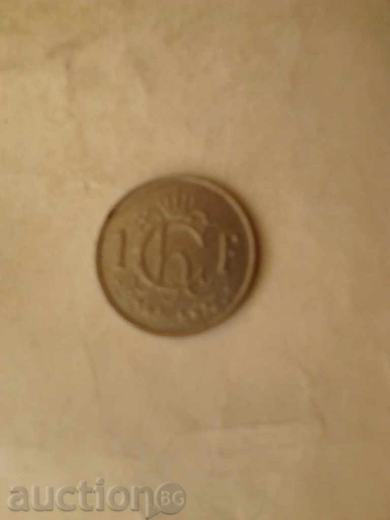 Luxemburg 1 Franc 1953