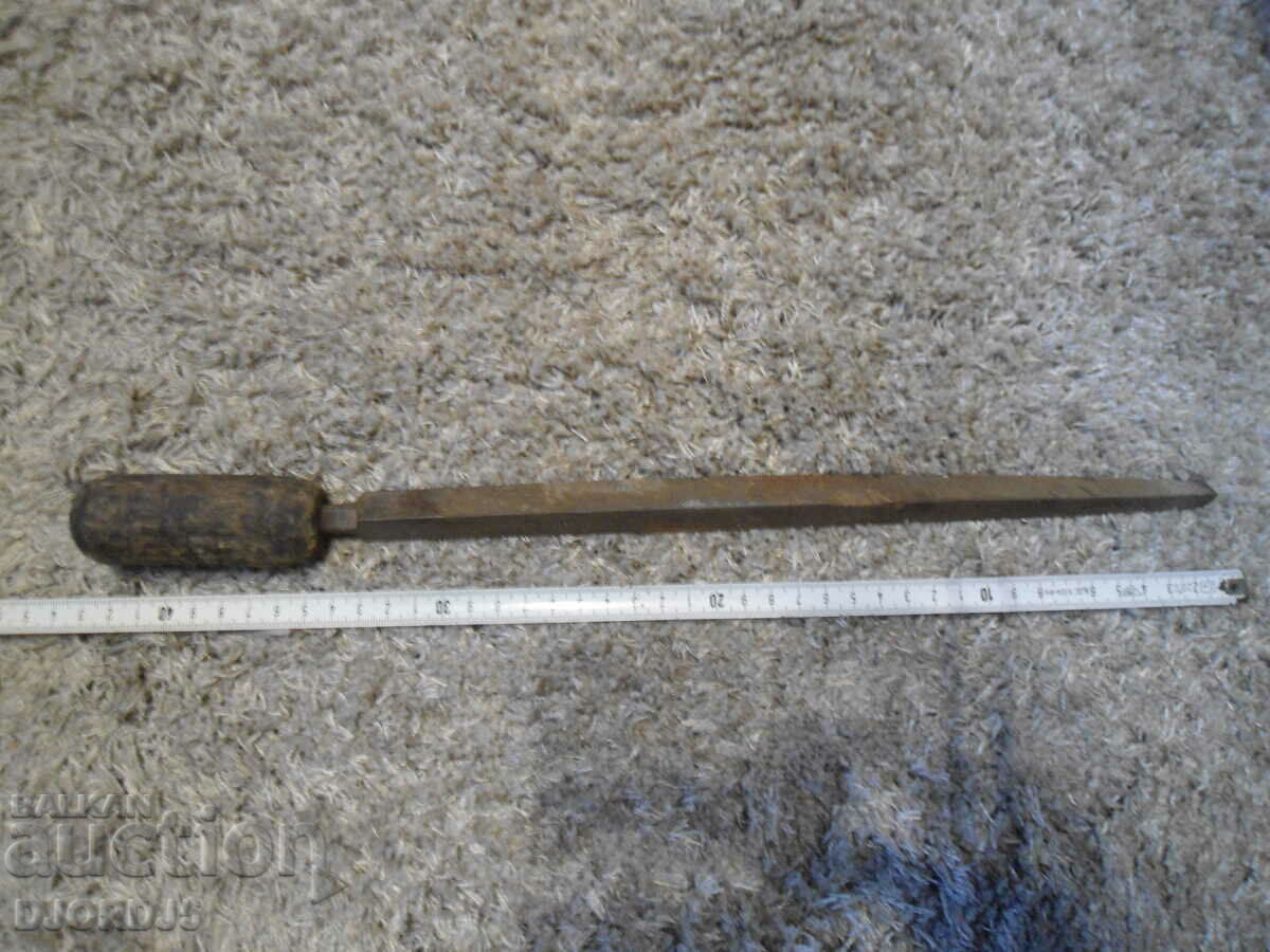 Old hacksaw, triangular - 6 Old hacksaw, triangular - 6