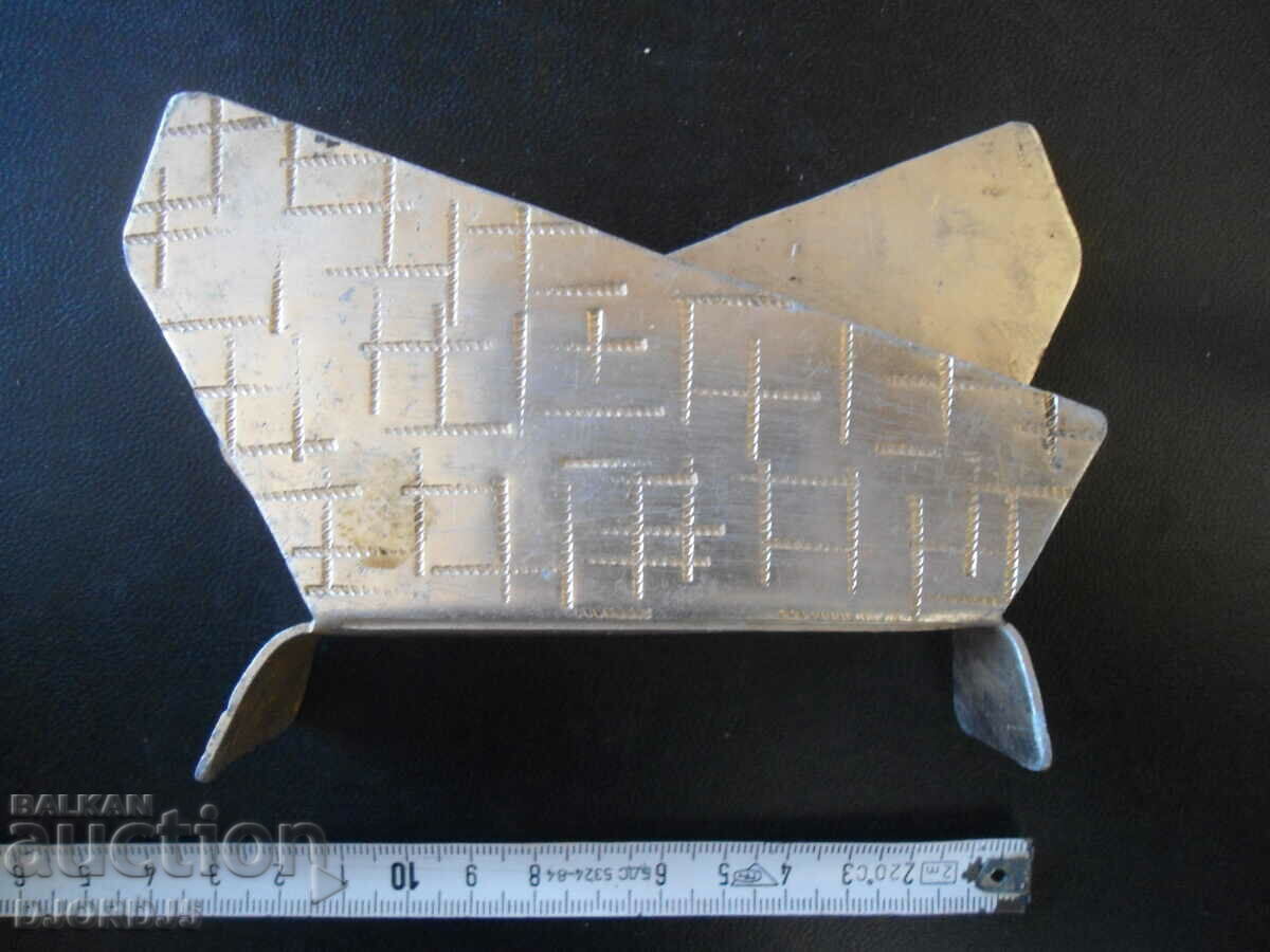 Old metal napkin holder - 5 Old metal napkin holder - 5