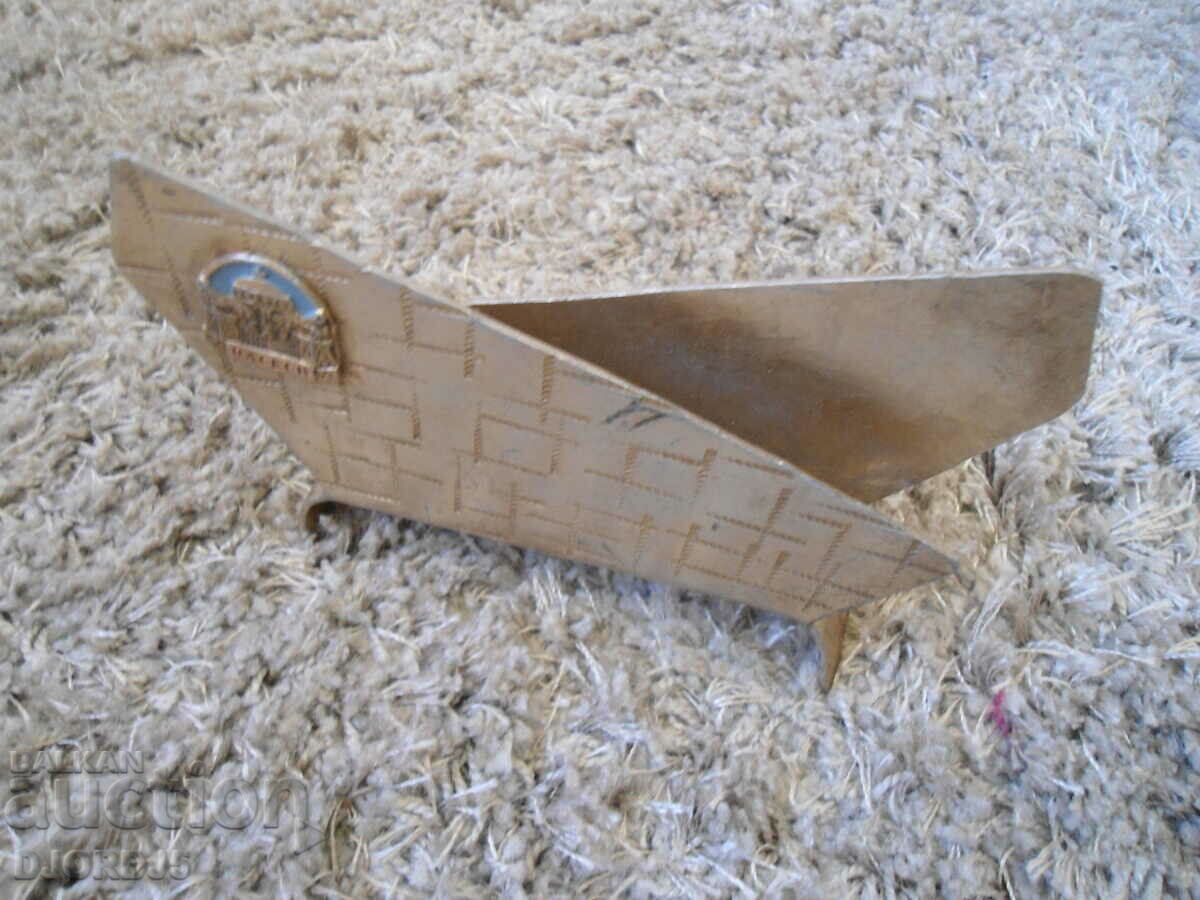 Old metal napkin holder - 6 Old metal napkin holder - 6