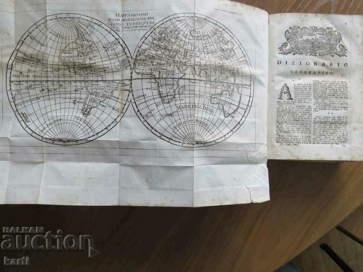 Delivery of 1778 - GEOGRAPHY - ITALY - OLD PRINT Delivery of 1778 - GEOGRAPHY - ITALY - OLD PRINT