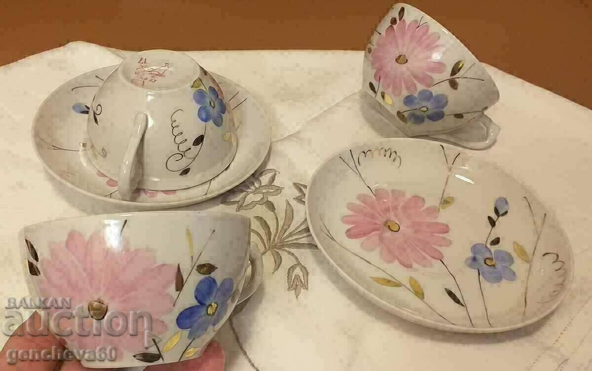 Ρωσική πορσελάνη Dulevo/σετ τσαγιού με τιμή 500.00 BGN | € 255.65 Ρωσική πορσελάνη Dulevo/σετ τσαγιού με τιμή 500.00 BGN | € 255.65