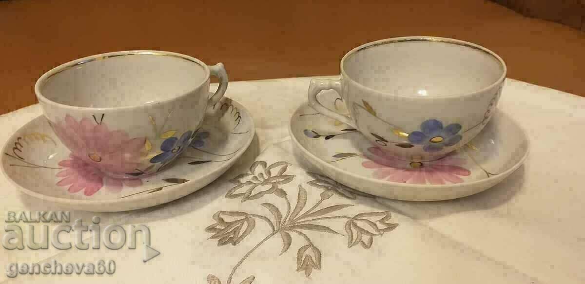 Ρωσική πορσελάνη Dulevo/σετ τσαγιού - 6 Ρωσική πορσελάνη Dulevo/σετ τσαγιού - 6