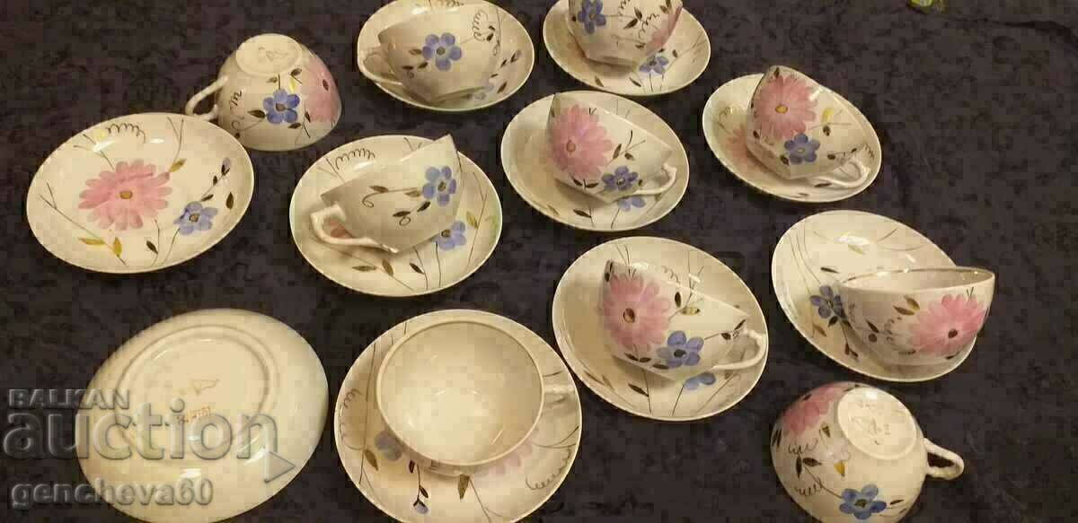 Ρωσική πορσελάνη Dulevo/σετ τσαγιού - 7 Ρωσική πορσελάνη Dulevo/σετ τσαγιού - 7