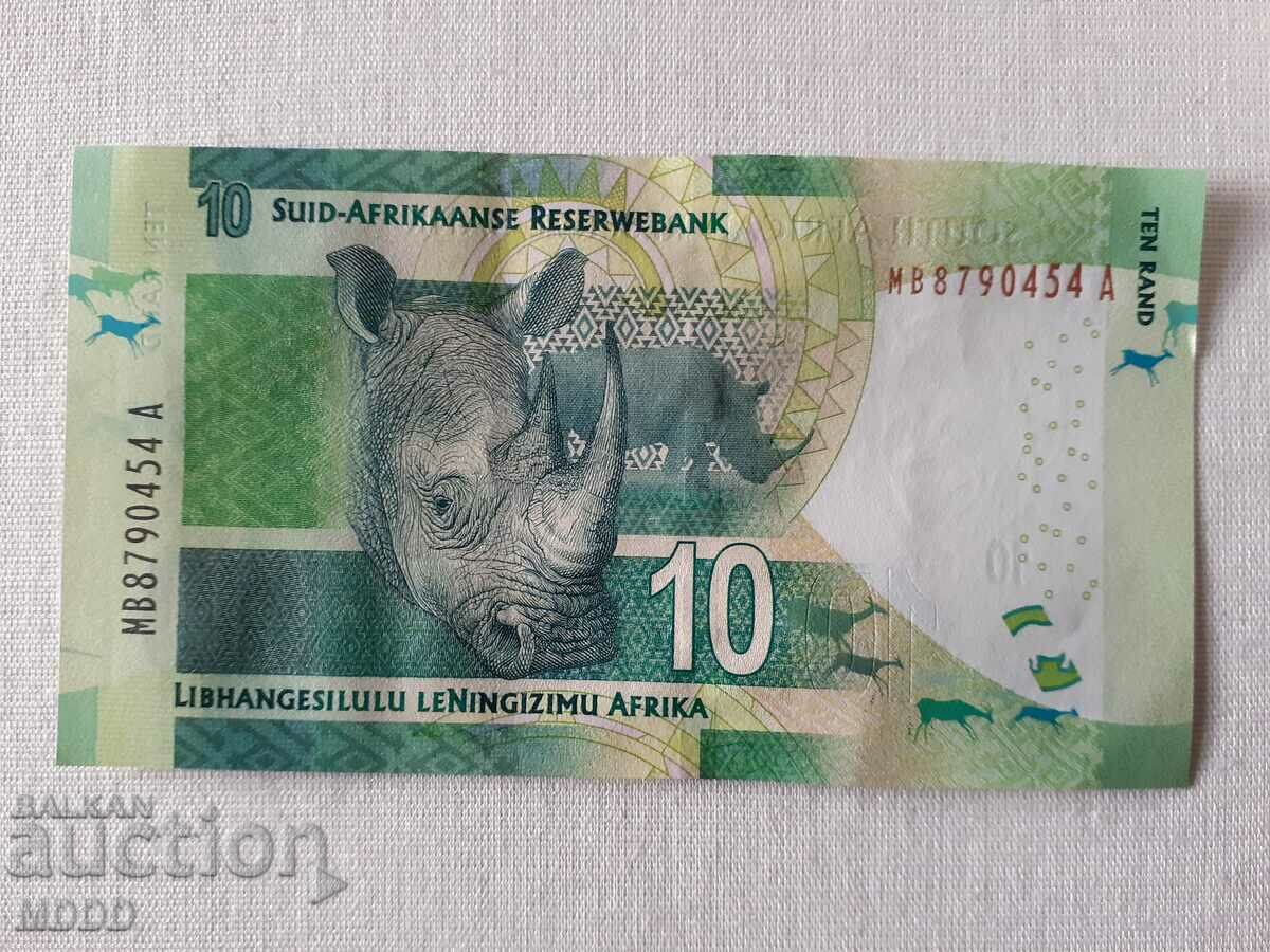 10 Ραντ Νότιας Αφρικής--VF με τιμή 5.00 BGN | € 2.56 10 Ραντ Νότιας Αφρικής--VF με τιμή 5.00 BGN | € 2.56