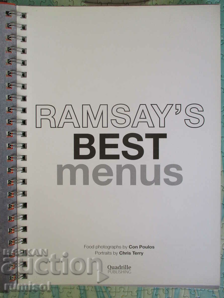 Cele mai bune meniuri ale lui Ramsay cu preț € 21.99 | 43.01 BGN Cele mai bune meniuri ale lui Ramsay cu preț € 21.99 | 43.01 BGN