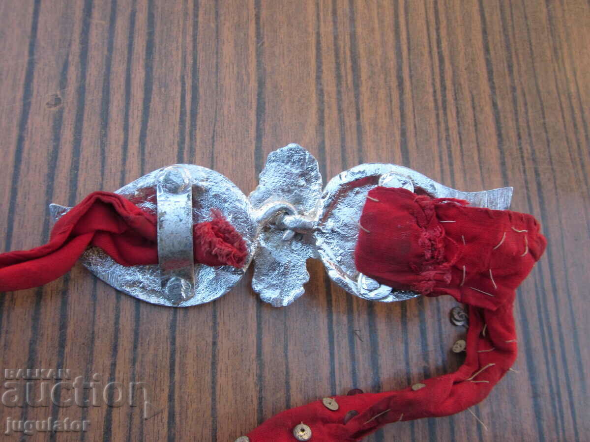 Delivery of original old Bulgarian folklore pafta pafta with belt Delivery of original old Bulgarian folklore pafta pafta with belt