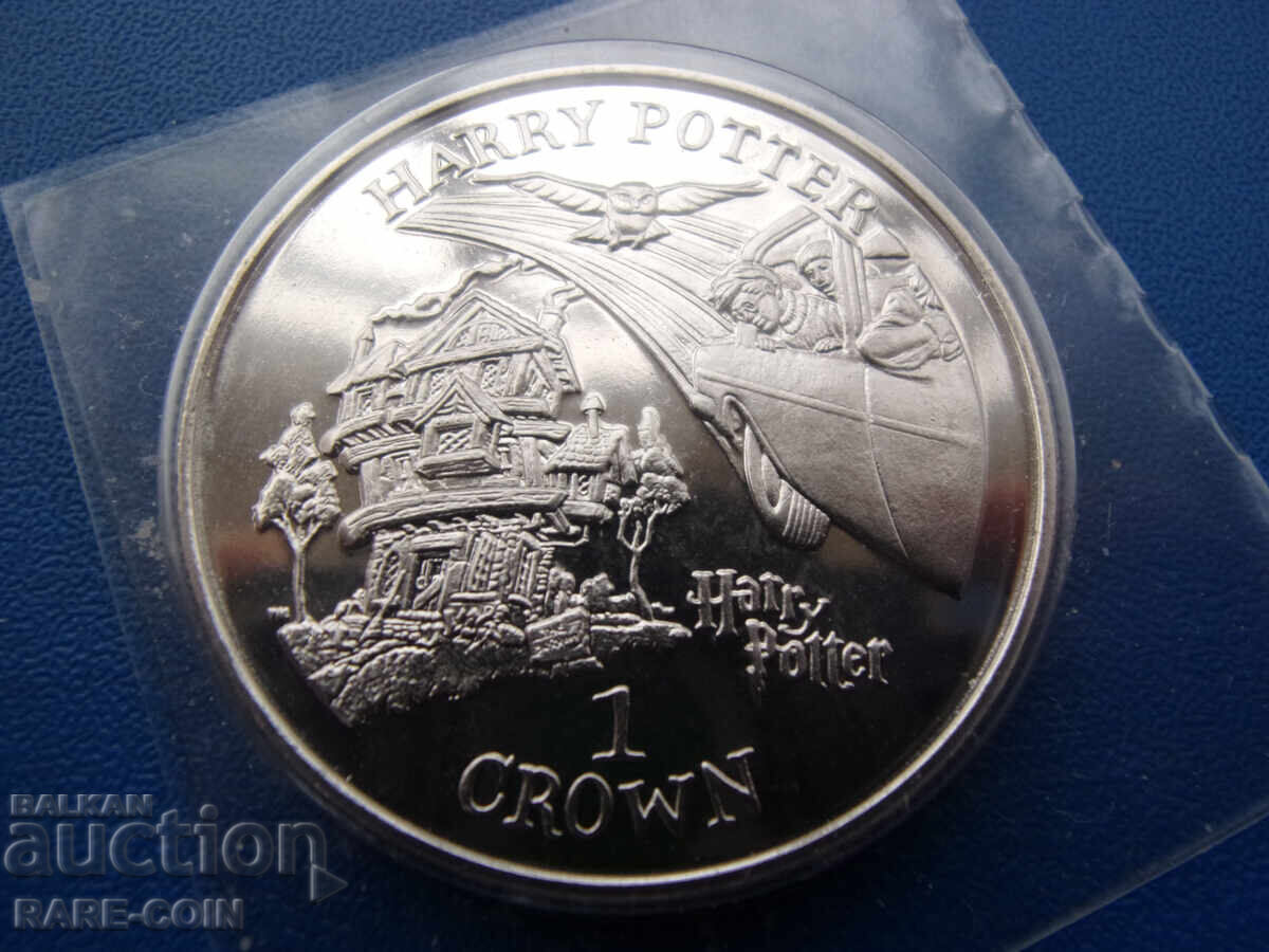 RS(50) o. Man 1 Coroană 2002 Harry Potter UNC PROOF Rare RS(50) o. Man 1 Coroană 2002 Harry Potter UNC PROOF Rare