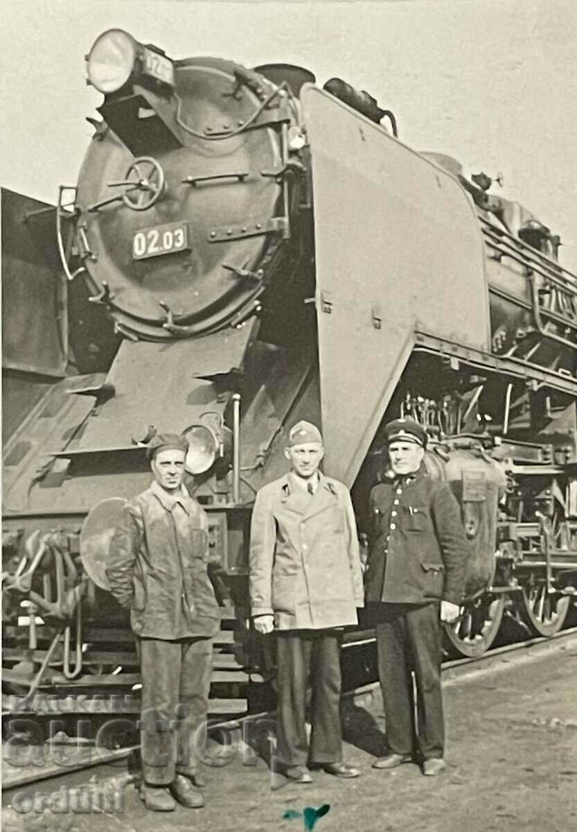 2814 Kingdom of Bulgaria train locomotive depot Sofia BDZ 1940. with price 15.00 BGN | € 7.67