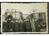 2816 Regatul Bulgariei depozit de locomotive de tren Sofia BDZ 1940.