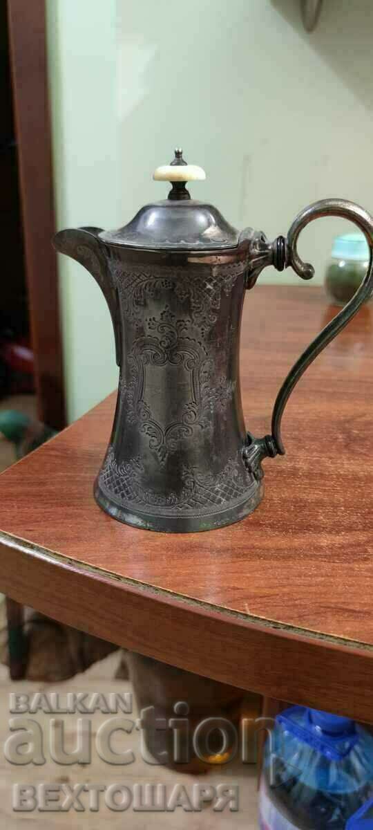 Old unique silver jug