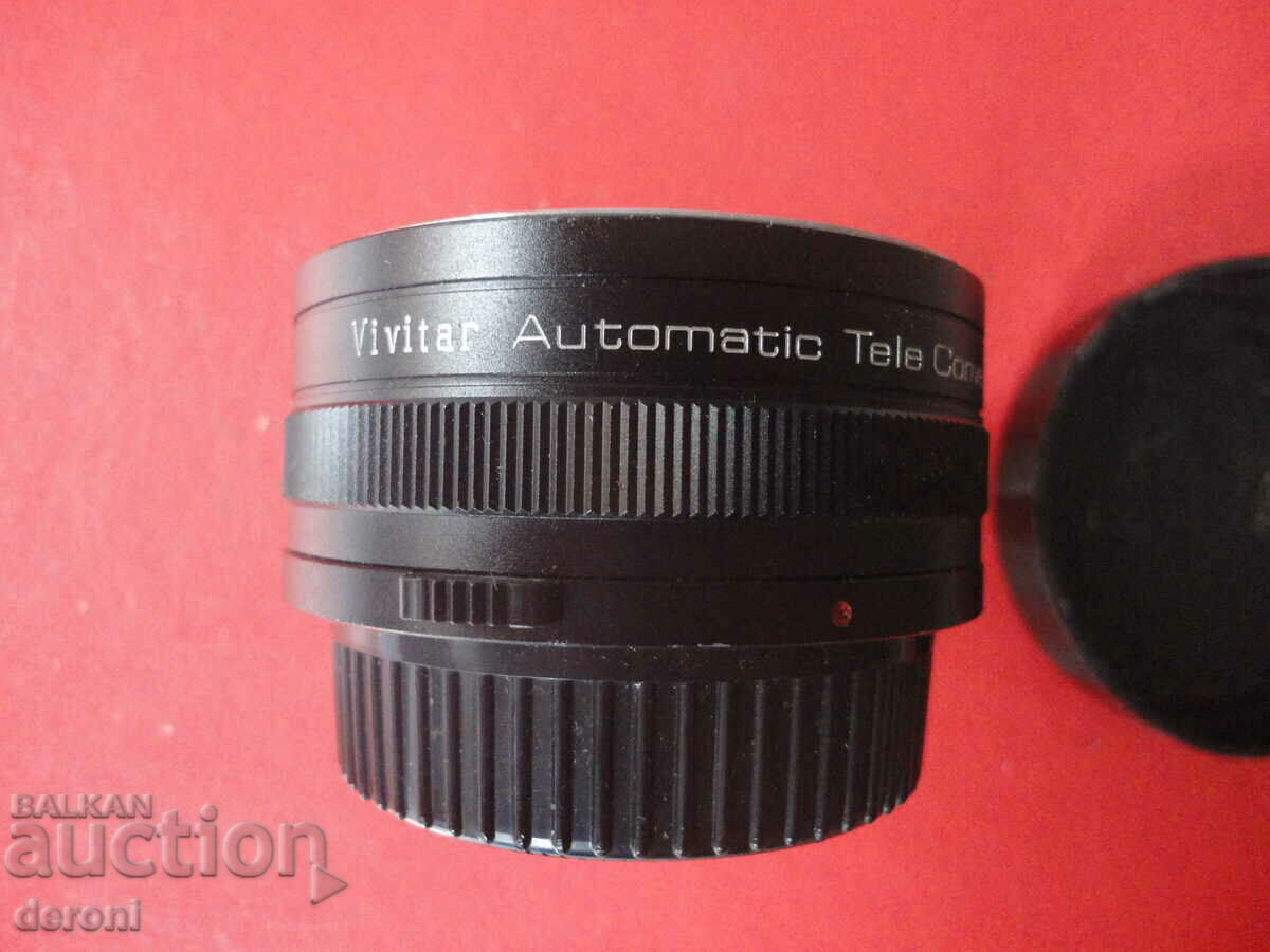 Licitație Teleconvertor japonez Vivatar pentru cameră Licitație Teleconvertor japonez Vivatar pentru cameră
