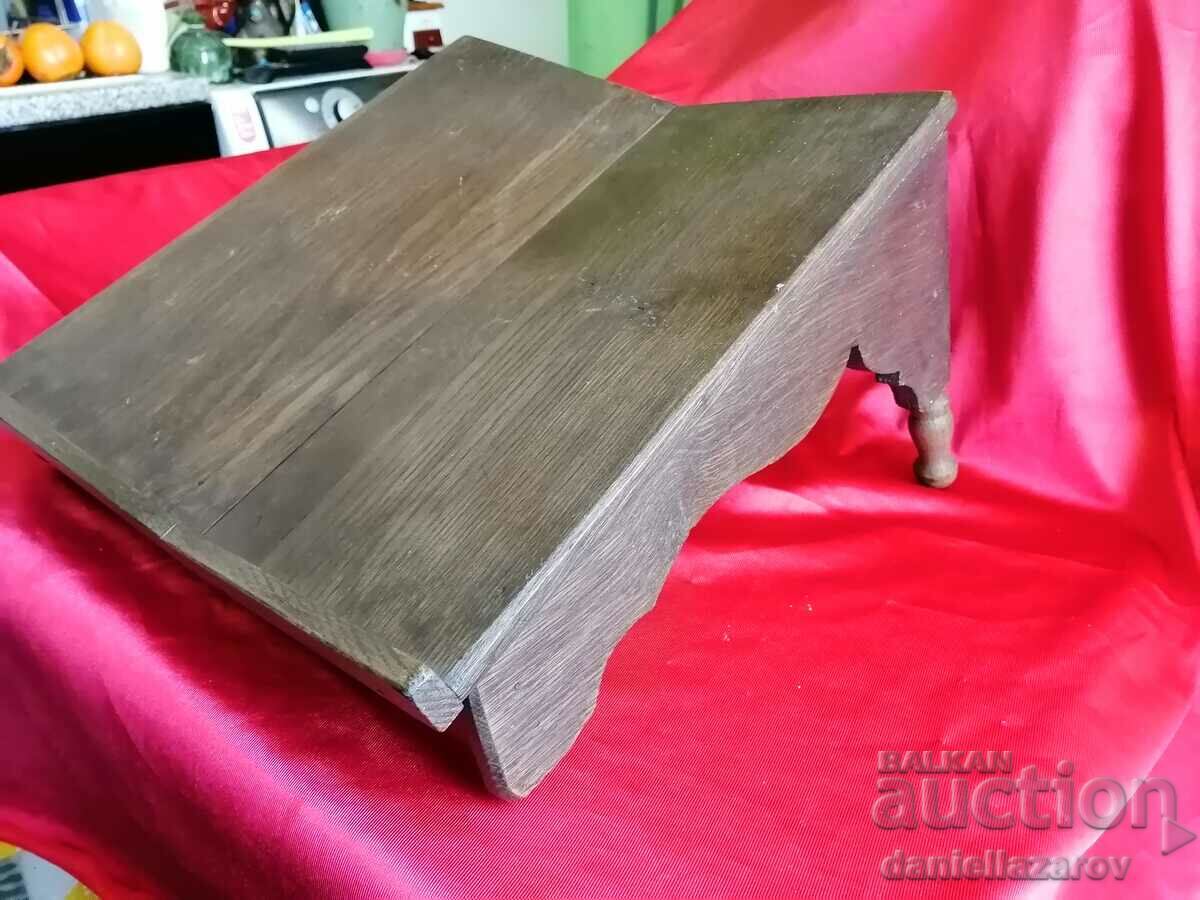 Auction  Ancient Wooden Stand for Reading a Book, Bible, Koran